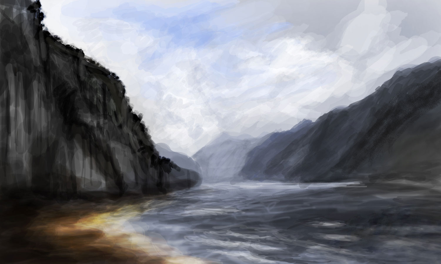 Sketches Cliffs